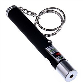 200mw Mini green laser with Carrying Keychain most powerful mini 532nm laser use 10440 battery